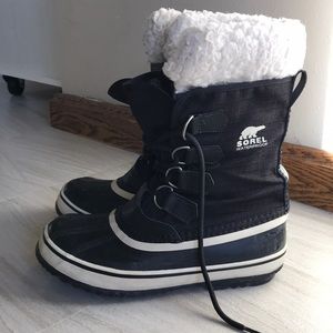 Sorel waterproof Shearling Snow Boots